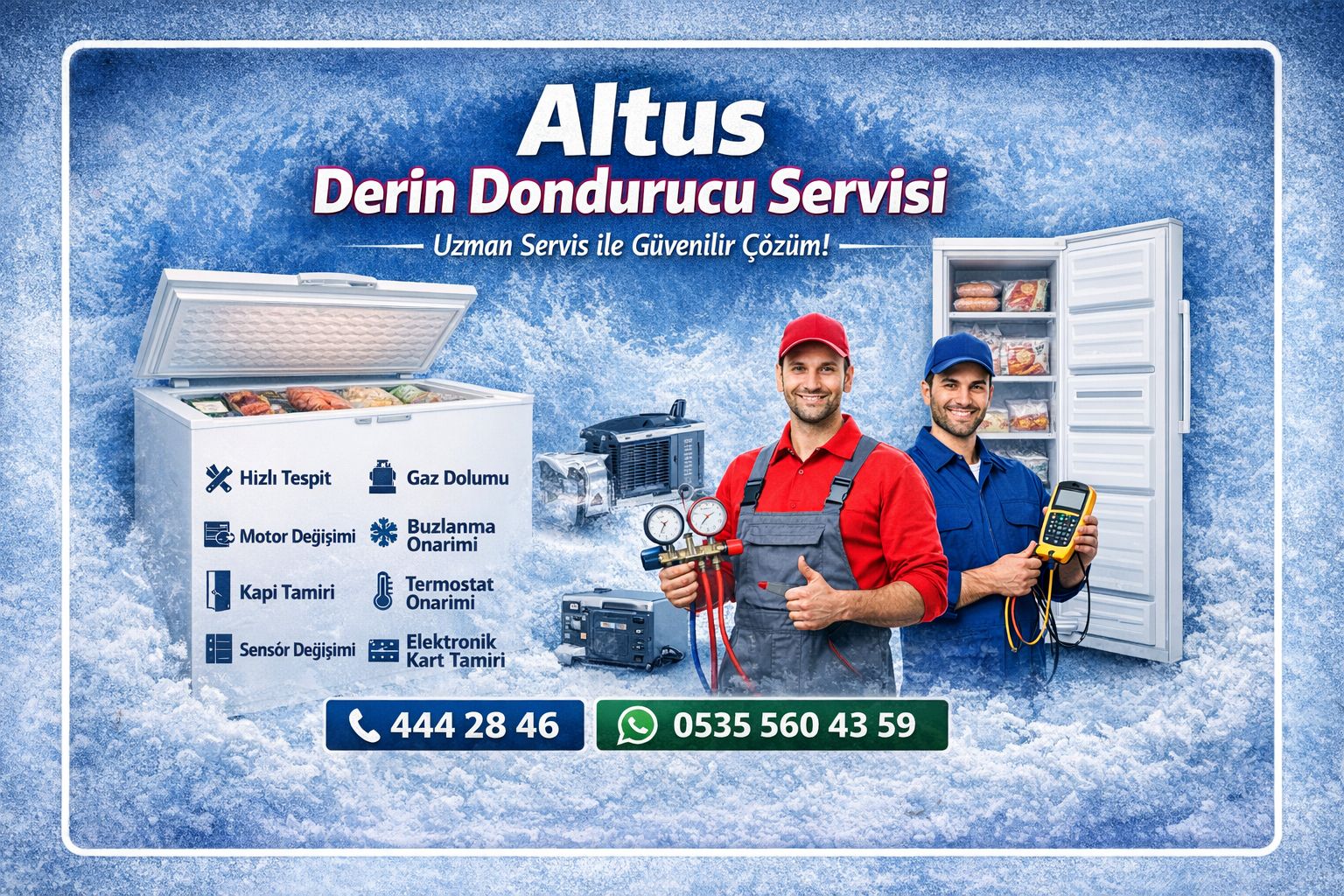 Altus Derin Dondurucu Servisi